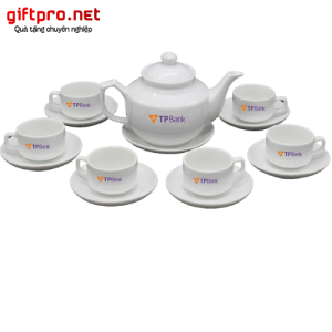 Ấm trà in logo TP BANK