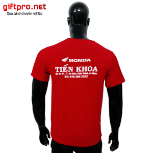 Ao thun in logo honda Tien Khoa 4