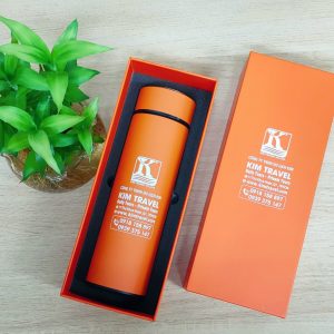 BÌNH GIỮ NHIỆT MÀU CAM (1)