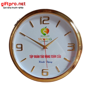 đồng hồ viền vàng kích thước lớn