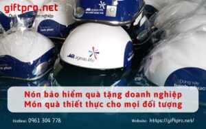 Nón bảo hiểm quà tặng doanh nghiệp Món quà thiết thực cho mọi đối tượng