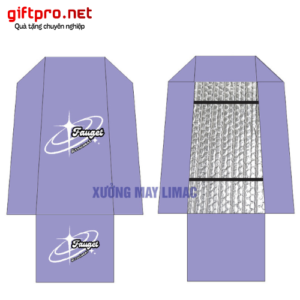 Bạt che yên xe máy in logo Fauget