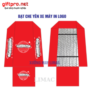Bạt che yên xe máy in logo Rimberio