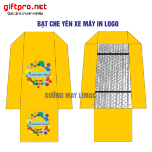 Bạt che yên xe máy in logo Studio