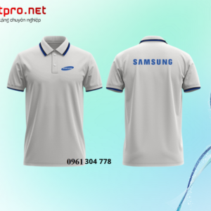 Áo thun đồng phục in logo Samsung 2 1
