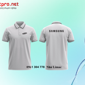 Áo thun đồng phục in logo Samsung 4 4