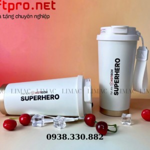 Bình Giữ Nhiệt SUPERHERO màu trắng 3 26